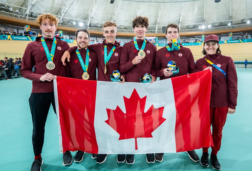 Laura Brown Santiago 2023 Track Cycling Team GOLD Laura Brown Santiago 2023 Track Cycling Team GOLD